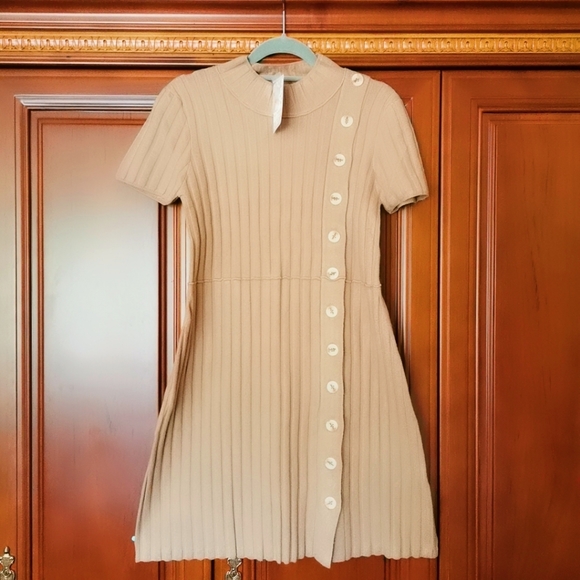 Free People Lottie Rib Knit Dress - Picture 3 of 5